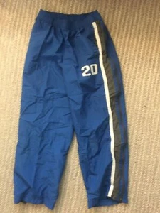 Old Navy YOUTH SPORT TRACK PANTS STYLE Pants Blue Stripped & Zip sides Size L - Picture 1 of 12