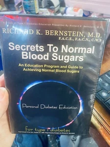 Secrets To Normal Blood Sugars—new Richard Bernstein M.d.—6 Hour Audiobook New ! - Picture 1 of 2