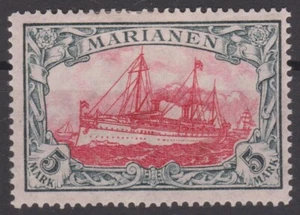 === Dt. Colonia MARIANEN Mi. 21 B *, Cat. 40€ == - Imagen 1 de 1