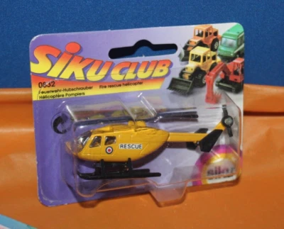 Vintage Siku Club Rescue Helicopter 0832 Germany Toy - Image 1 of 3