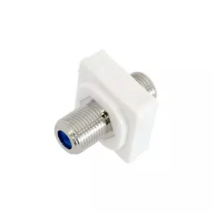 3GHz F Type Scoket to F Type Socket Insert suits Clipsal Wall Plate Wallplate - Picture 1 of 1