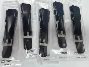 LOT of 5 Samsung S3 Frontier Watch Silicone Watch Bands (22mm) Watch 3 New - Picture 1 of 2