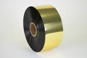 [SFSGD500] Gold Heißsiegelfähige Verpackungsfolie Rolle - 5,00" (127 mm) breit - Bild 1 von 2