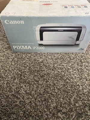 Open Box New Canon PIXMA iP2000 Photo Inkjet Printer - Image 1 of 4