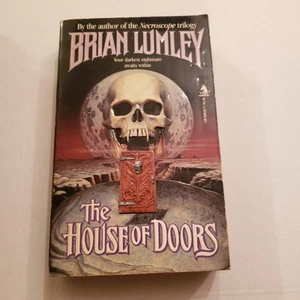House Of Doors 1990 Brian Lumley 1st Tor PB Printings Vintage Horror Book Fears - Picture 1 of 4