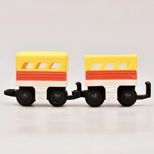 GEOTRAX TRACKTOWN VAGONES DE TREN VAGONES VAGONES - Imagen 1 de 1