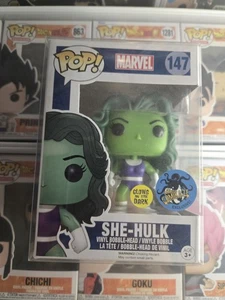 2016 Comikaze Exclusive Funko Pop Marvel #147 SHE-HULK GLOW IN THE DARK Vinyl - Picture 1 of 4