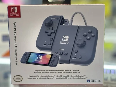 Juego de accesorios compactos Hori Split Pad para Nintendo Switch gris pizarra Foto 1 de 4
