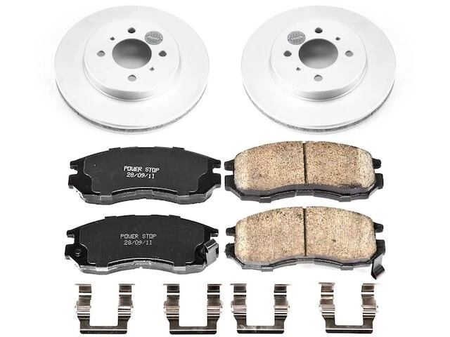 Front Brake Pad and Rotor Kit For 98-02 Mitsubishi Mirage Sedan VH35P3 Foto 1 de 1