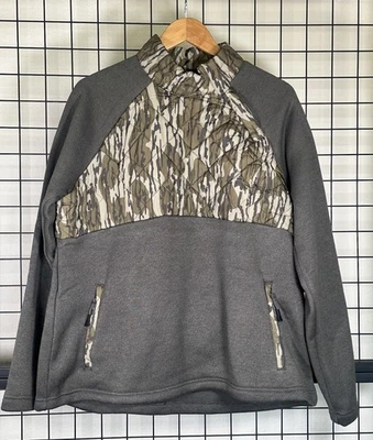 Pullover Magellan Outdoors para mujer Fayette Mixed MediaHunting - Bottomland negro Foto 1 de 4