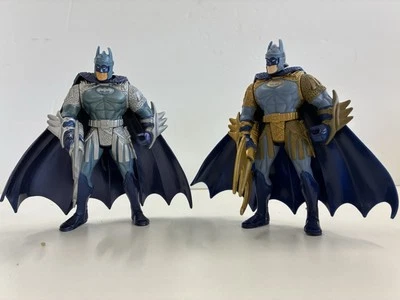 Dual Legends of Batman & Warner Bros Store SE Gladiator Batmans, Loose, Ex Cond - Image 1 of 4
