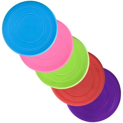  5Pcs Puppy Training Disc Dog Chew Toy Dog Flying Plate Toy Dog Throwing Disc - Image 1 of 4