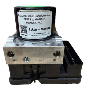 Refurbished ABS brake Pump Module 2005 Jeep Grand Cherokee | P68025777AD - Picture 1 of 5