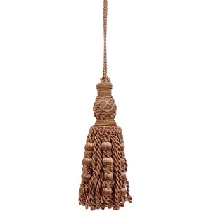 6 inch French Key Tassel with 4 inch Loop - Picture 1 of 19
