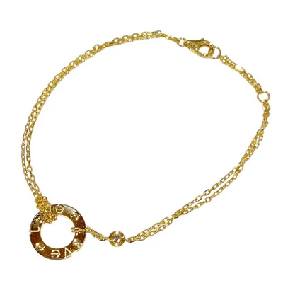 AUTÉNTICA PULSERA CARTIER LOVE CADENA DIAMANTE ORO AMARILLO 18K JOYERÍA PARA MUJER F/S Foto 1 de 4