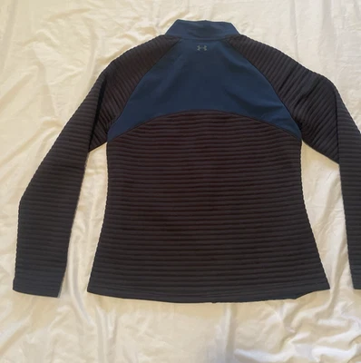 Under Armour Women’s Coldgear Full Zip Long Sleeve Fitted Jacket Medium New - Image 1 of 4
