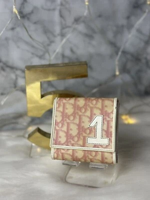 ПОДЛИННЫЙ CHRISTIAN DIOR РОЗОВЫЙ NO 1 РЫСЬ СКЛАДНОГО БУМАЖНИКА - Изображение 1 из 4