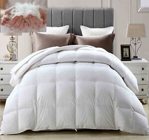 LUXURY HOTEL QUALITY GOOSE / DUCK FEATHER & DOWN DUVET QUILT All TOG AVAILABLE 