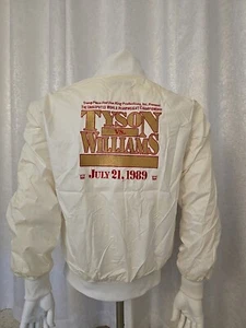 1989 MIKE TYSON WILLIAMS TRUMP PLAZA Don KING JACKET BOXING Deadstock Vintage S - Picture 1 of 12