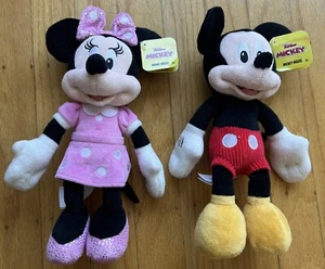 Disney Jr. Mickey And Minnie Mouse Clubhouse Plush Doll Stuffed Animal 10” NWT - Picture 1 of 16