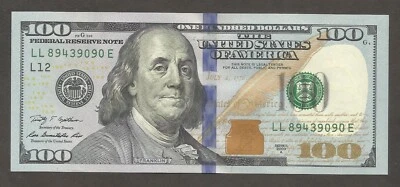 United States of America 100 Dollars 2009A; UNC; F-2186L; Franklin; San Francisc - Image 1 of 2