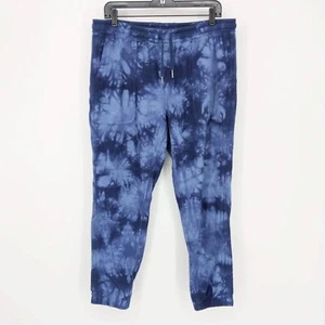 Athleta Farallon Jogginghose mit Kordelzug Crystal Dye Dress Blau Damen Größe L - Bild 1 von 5