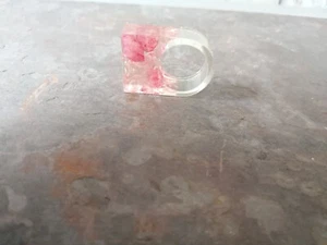 Statementring, Ring, rosa Stein, Schmuck, Damen, Mädchen, Divers - Bild 1 von 11