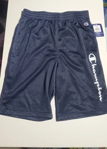 NWT Boy's XL Champion Mesh Shorts Navy - Picture 1 of 3