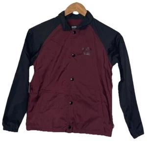 Harry Potter Vans kids Windbreaker Red Black sleeve snap closure Size Small - Picture 1 of 9