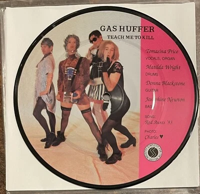 GAS HUFFER / RED AUNTS 7" Mudhoney Nirvana Melvins U-men Monkeywrench Kings Rock - Image 1 of 2