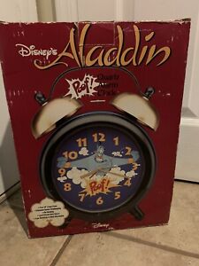 Vintage Disney Aladdin Alarm Clock in the Original Package