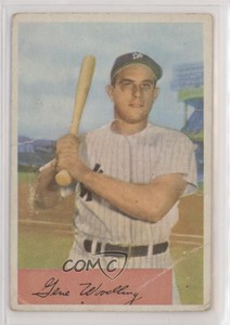 1954 Bowman Gene Woodling #209