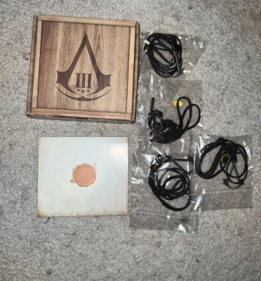 Assassins Creed III Promo Lanzamiento Kit Edición Limitada Promocional Tienda Exclusivo Foto 1 de 4
