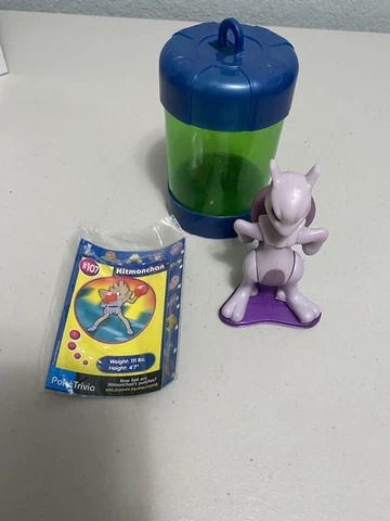 Pokemon Vintage Burger King 1999 Mewtwo Figure Capsule See Description Cloudy Cover