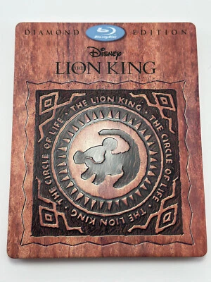 The Lion King 3D Debossed Import Steelbook (Blu-ray, 1994) RARE - Image 1 of 4
