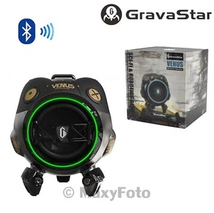 GRAVASTAR CASSA BLUETOOTH 5.0 SPEAKER PORTATILE WIRELESS G2 VENUS SHADOW 78D3B5A - Zdjęcie 1 z 9