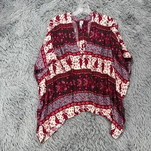 Alya Tunika Top Damen S bunt Boho Hippie Relaxed Fit Elefant künstlerisch fließend - Bild 1 von 11