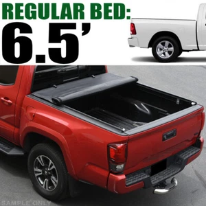Topline For 2002-2009 Ram 6.5 Ft Bed Low Profile Roll Up Vinyl Tonneau Cover v2 - Picture 1 of 9