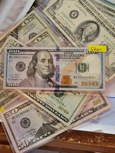 2013 $100 Star Bill Serial # MG 05604965* Star (G7) BEP Chicago "One Hundred" - Picture 1 of 4