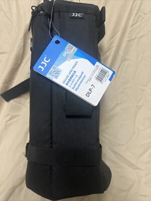 "Funda de lente de lujo JJC DLP-7 para lentes SLR típicas de 12,5"" de alto". Negro NUEVO Foto 1 de 4