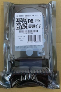 IBM 42D0612 300GB 10K 6GBPS 2.5" SAS HDD 42D0616 42D0613 NEW - Picture 1 of 6