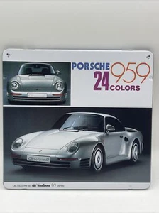 Porsche 959 - 24 Colors - Vintage Pencils Tombow - Vintage Japan NOS CB-1400 - Picture 1 of 3