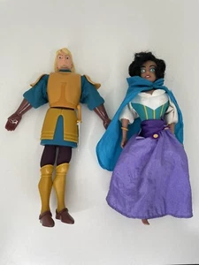 Muñeca Gitana Danzante Esmeralda Jorobado de Notre Dame Disney Burger King Phoebus - Imagen 1 de 4