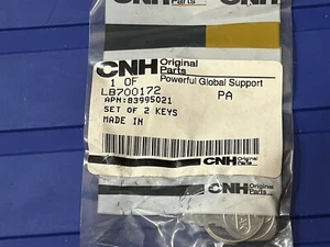 New Holland Genuine Part # LB700172 IGNITION KEY - Picture 1 of 2