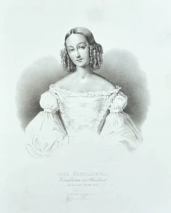 c1840 Olga Nikolajewna Romanowa Russland später Königin von Württemberg - Bild 1 von 1