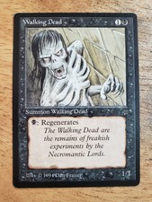 1x MTG Magic The Gathering Walking Dead [Legends] Black Trading Card Estate Find