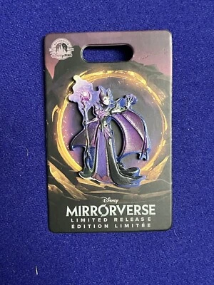 2023 Disney Parks Mirrorverse Maleficent Sleeping Breauty LR Pin NEW — 第 1/4 张图片