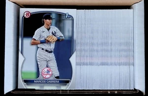 250x MARCOS CABRERA YANKEES RC 1st card 2023 BOWMAN PROSPECTS BP46  250 CARD LOT - Picture 1 of 3