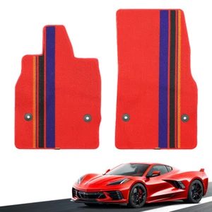 Alfombrillas alfombrillas delanteras compatibles con Corvette C8 Z06 Z51 Stingray cupé 2020+ - Imagen 1 de 9