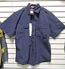 NWT Tru-Spec Tactical Dress Shirt SS Navy Blue Large 1015005